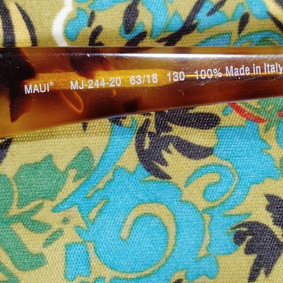 Maui Jim Sunglasses Makena Bronze Brown MJ-244-20 Italy Pouch